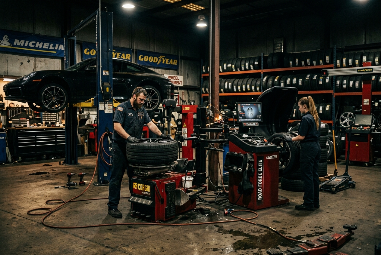 Spacool Tyres Cebu Main Workshop